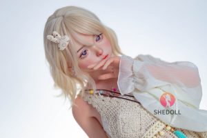 SHE 148cm4ft10 C-Cup Silikon Kopf Sex Puppe - Duoduo bei rosemarydoll