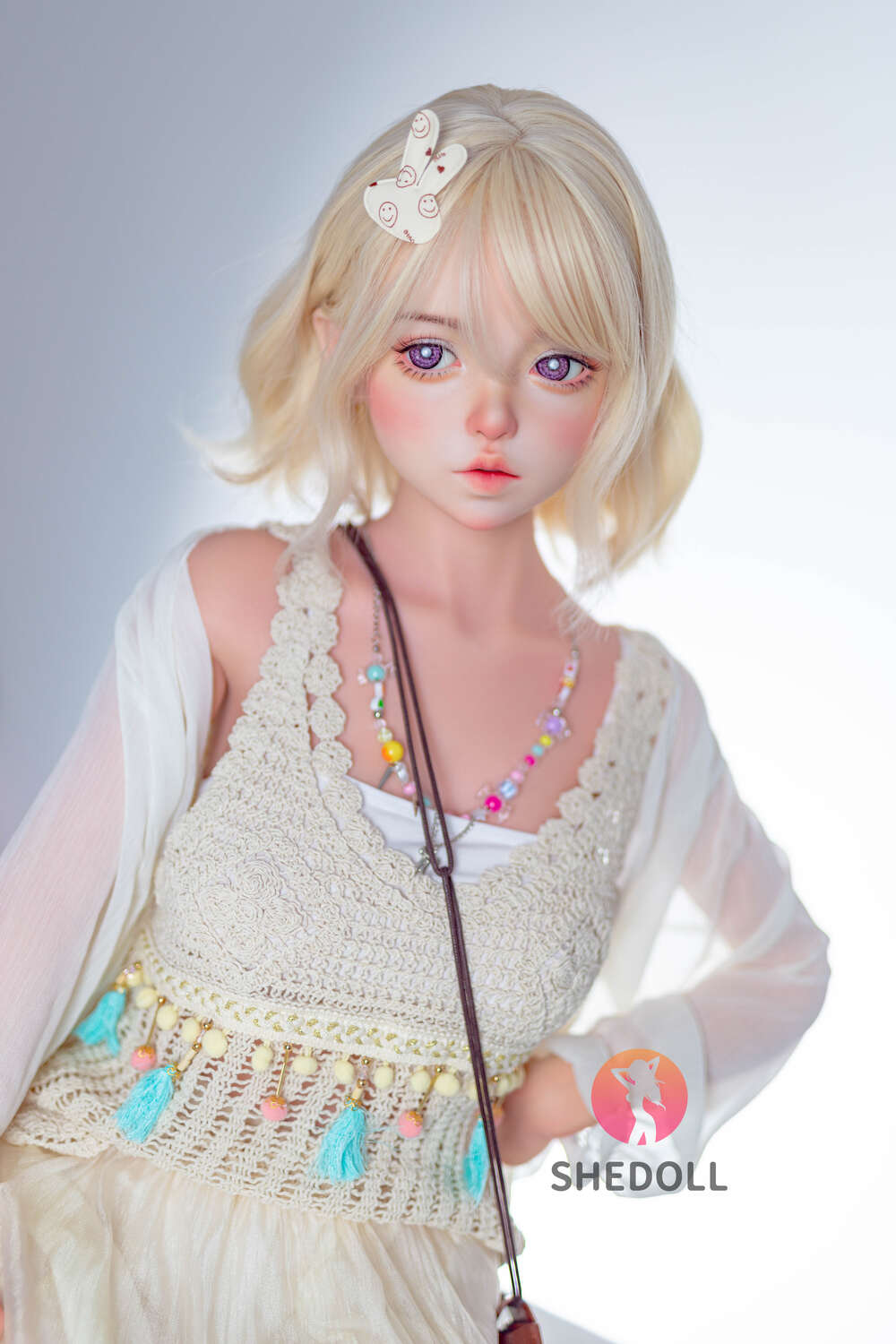 148cm4ft10 C-cup Silicone Head Sex Doll – Duoduo (6) SHE 148cm4ft10 C-Cup Silikon Kopf Sex Puppe - Duoduo bei rosemarydoll