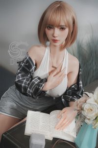 SE 161cm5ft3 E-cup Silicona Sex Doll - Bridget.A en rosemarydoll