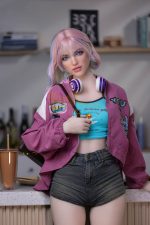 Irontech 162cm5ft4 A-Cup Silikon Kopf Sex Puppe - Heidi bei rosemarydoll