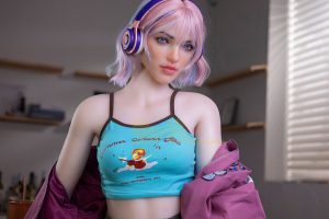 Irontech 162cm5ft4 A-Cup Silikon Kopf Sex Puppe - Heidi bei rosemarydoll