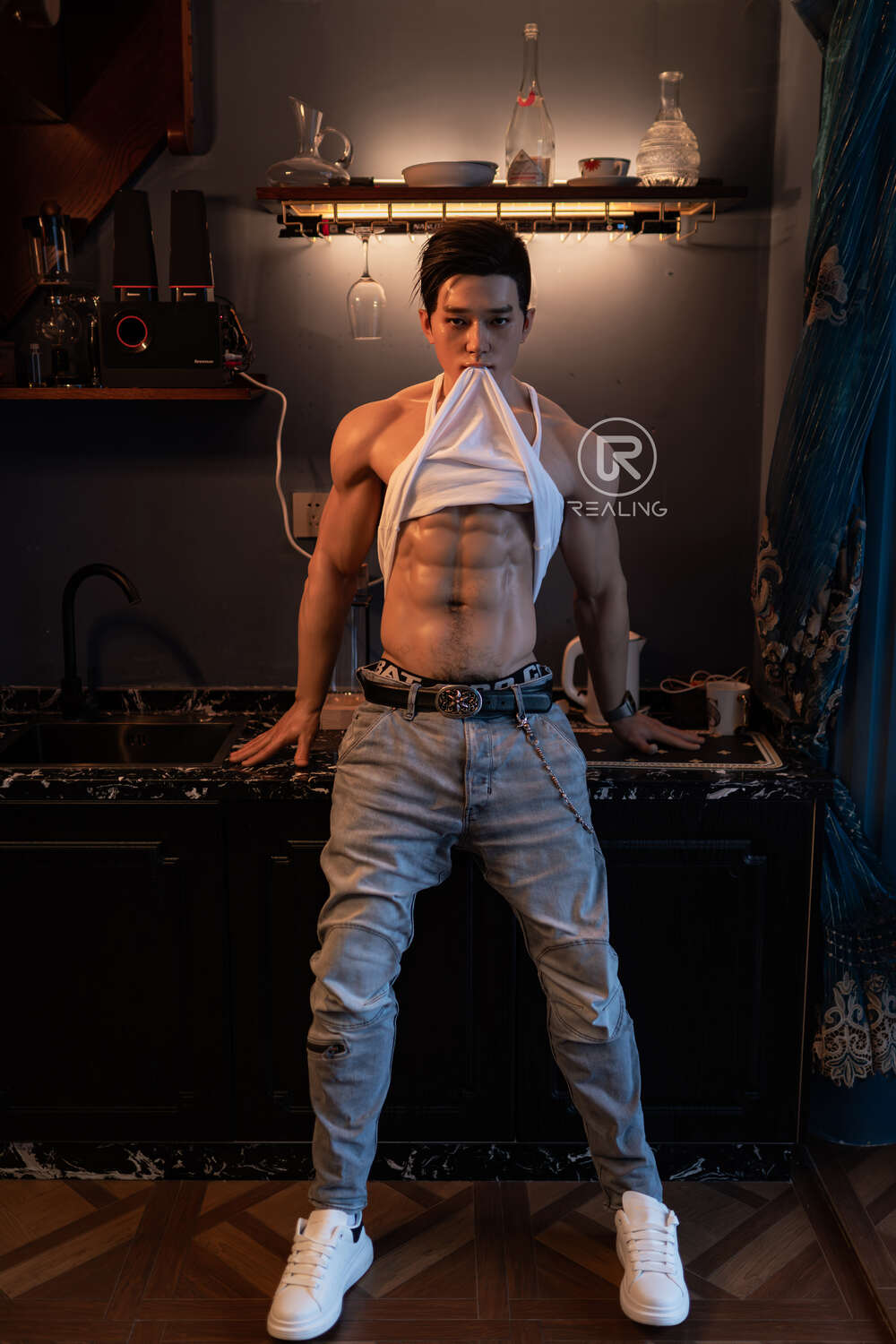 180cm/5ft11 Male Silicone Sex Doll  Hogan - RosemaryDoll