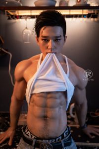 Realing 180cm5ft11 Male Silicone Sex Doll - Xiaohan en rosemarydoll