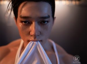 Realing 180cm5ft11 Male Silicone Sex Doll - Xiaohan en rosemarydoll