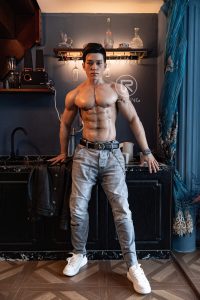 Realing 180cm5ft11 Male Silicone Sex Doll - Xiaohan en rosemarydoll