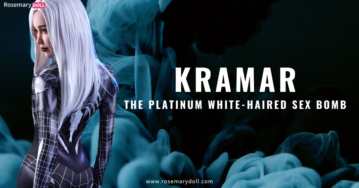 Kramar - La bombe sexuelle aux cheveux blancs en platine