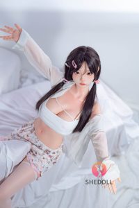 SHE 148cm4ft10 Silicone Head Doll - Luoyi at rosemarydoll