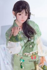 SHE 158cm5ft2 C-cup Silicona Cabeza Sex Doll - Zhiyuan en rosemarydoll