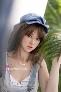 FunWest 159cm5ft3 A-Körbchen Silikon Sex Puppe - Lucy bei rosemarydoll