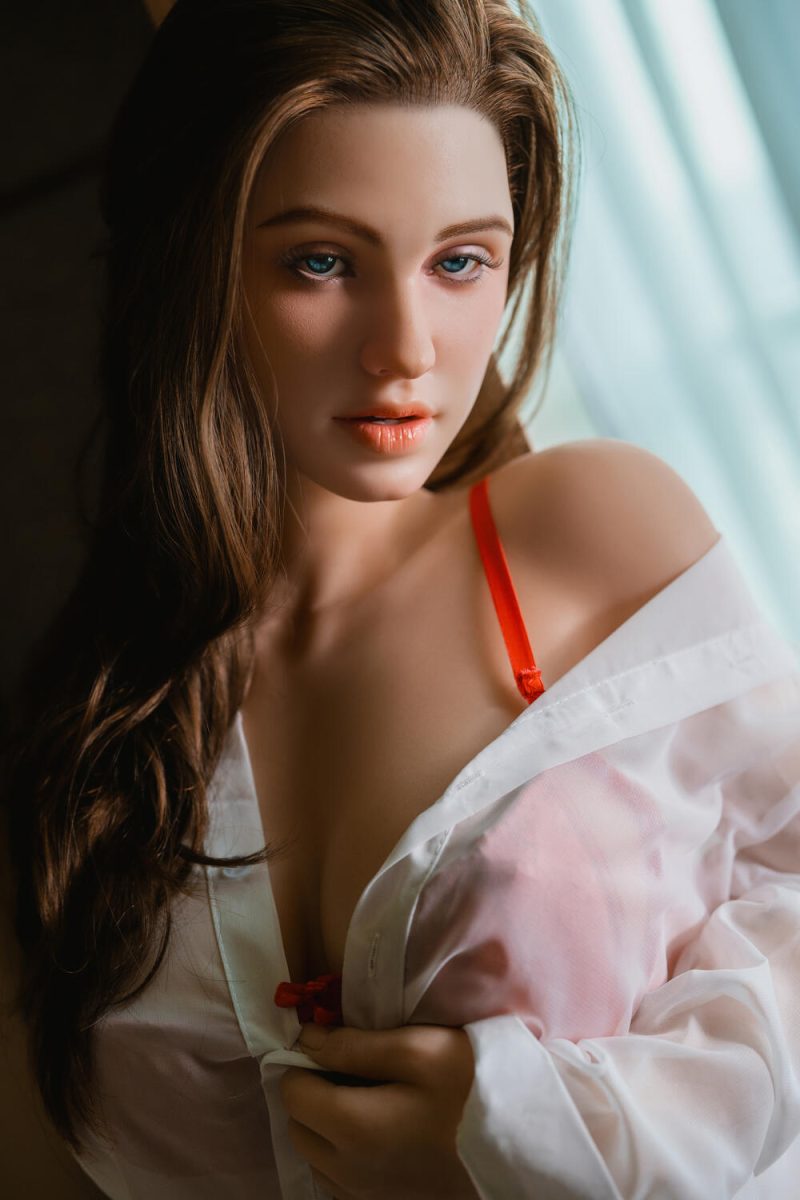 Top Fire 165cm5ft5 D-cup Silicona Sex Doll - Kalie en rosemarydoll
