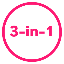 3-in-1 Function: Electric Hip and Waist, Auto Blowjob & Auto Vagina Clamping & Sucking