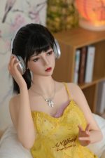 Orange in 158cm5ft2 D-Cup Silikon Sex Puppe - Aoe bei rosemarydoll