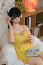 Orange in 158cm5ft2 D-Cup Silikon Sex Puppe - Aoe bei rosemarydoll