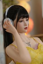 Orange in 158cm5ft2 D-Cup Silikon Sex Puppe - Aoe bei rosemarydoll