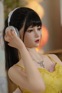 Orange in 158cm5ft2 D-Cup Silikon Sex Puppe - Aoe bei rosemarydoll