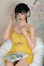 Orange in 158cm5ft2 D-Cup Silikon Sex Puppe - Aoe bei rosemarydoll