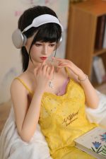 Orange in 158cm5ft2 D-Cup Silikon Sex Puppe - Aoe bei rosemarydoll