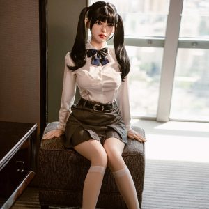 SY 160cm5ft3 C-Cup Silikon Kopf Sex Puppe - Kitty Yale bei rosemarydoll