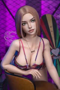 SE 161cm5ft3 E-cup Silicona Sex Doll - Vicky.I en rosemarydoll
