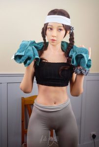 Jiusheng 168cm5ft6 C-Cup Silikon Sex Puppe - Aki bei rosemarydoll