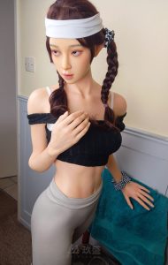 Jiusheng 168cm5ft6 C-Cup Silikon Sex Puppe - Aki bei rosemarydoll