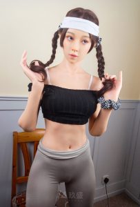Jiusheng 168cm5ft6 C-Cup Silikon Sex Puppe - Aki bei rosemarydoll