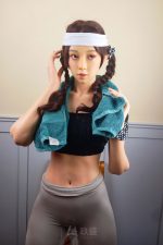 Jiusheng 168cm5ft6 C-Cup Silikon Sex Puppe - Aki bei rosemarydoll