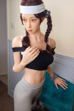 Jiusheng 168cm5ft6 C-Cup Silikon Sex Puppe - Aki bei rosemarydoll