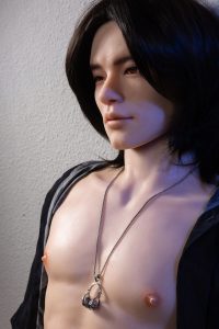 Qita 177cm5ft10 Male Silicone Sex Doll – Jin at rosemarydoll