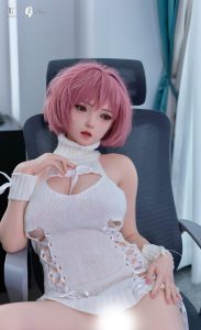 HouYu 150cm4ft11 D-cup Silicona Sex Doll - Eva en rosemarydoll