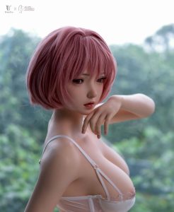 HouYu 150cm4ft11 D-cup Silicona Sex Doll - Eva en rosemarydoll