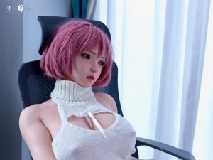 HouYu 150cm4ft11 D-cup Silicona Sex Doll - Eva en rosemarydoll
