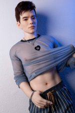 Qita 177cm5ft10 Male Silicone Sex Doll - Jin at rosemarydoll