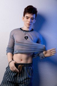 Qita 177cm5ft10 Male Silicone Sex Doll - Jin at rosemarydoll