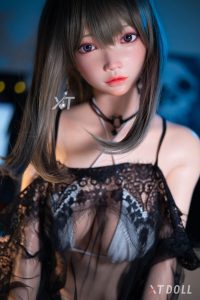 XT 150cm4ft11 D-Cup Silikon Sex Puppe - Blasen bei rosemarydoll