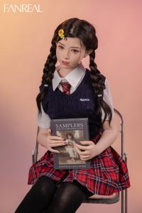 Fanreal 153cm5ft B-Cup Silikon Sex Puppe - Mo bei rosemarydoll