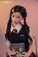 153cm/5ft B-Cup Silikon Sex Puppe - Mo