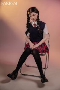 Fanreal 153cm5ft B-Cup Silikon Sex Puppe - Mo bei rosemarydoll