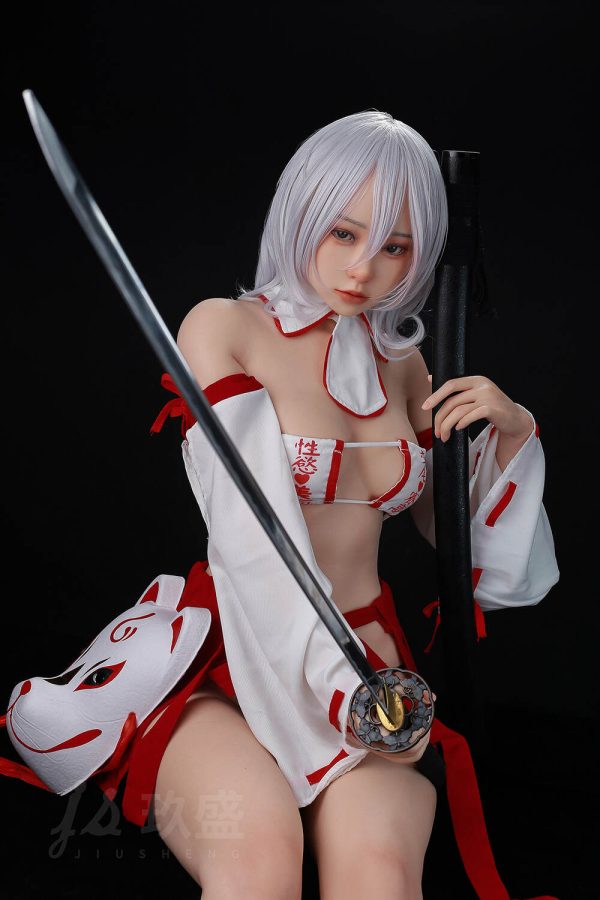 Jiusheng 156cm5ft1 B-Cup Silikon Sex Puppe - Kaiya bei rosemarydoll