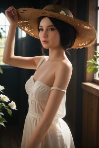 6ye 158cm/5ft2 D-cup Silicone Head Sex Doll - Kalie.A at rosemarydoll