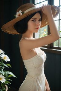 6ye 158cm/5ft2 D-cup Silicone Head Sex Doll - Kalie.A at rosemarydoll