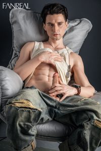 FanReal 173cm5ft8 Männliche Silikon Sex Puppe - Henry bei rosemarydoll