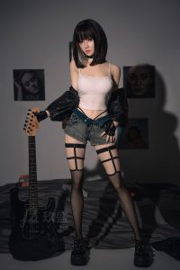 Jiusheng 148cm4ft10 B-Cup Silikon Sex Puppe - Betty bei rosemarydoll