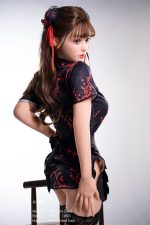 Jarliet 160cm5ft3 C-cup Silicona Cabeza Sex Doll - Bei en rosemarydoll