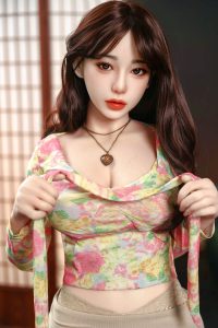 JY 163cm5ft4 F-cup Silicone Sex Doll - Mengli en rosemarydoll