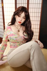JY 163cm5ft4 F-cup Silicone Sex Doll - Mengli en rosemarydoll