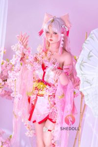 SHE 168cm5ft6 D-Cup Silikon Kopf Sex Puppe - Gu Xiaoyu bei rosemarydoll