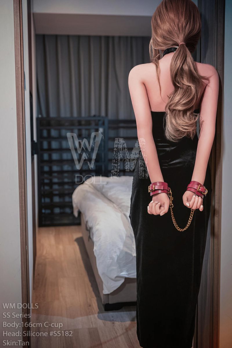 WM 166cm5ft5 C-Cup Silikonkopf S-TPE Körper Sexpuppe - Vanna.B bei rosemarydoll