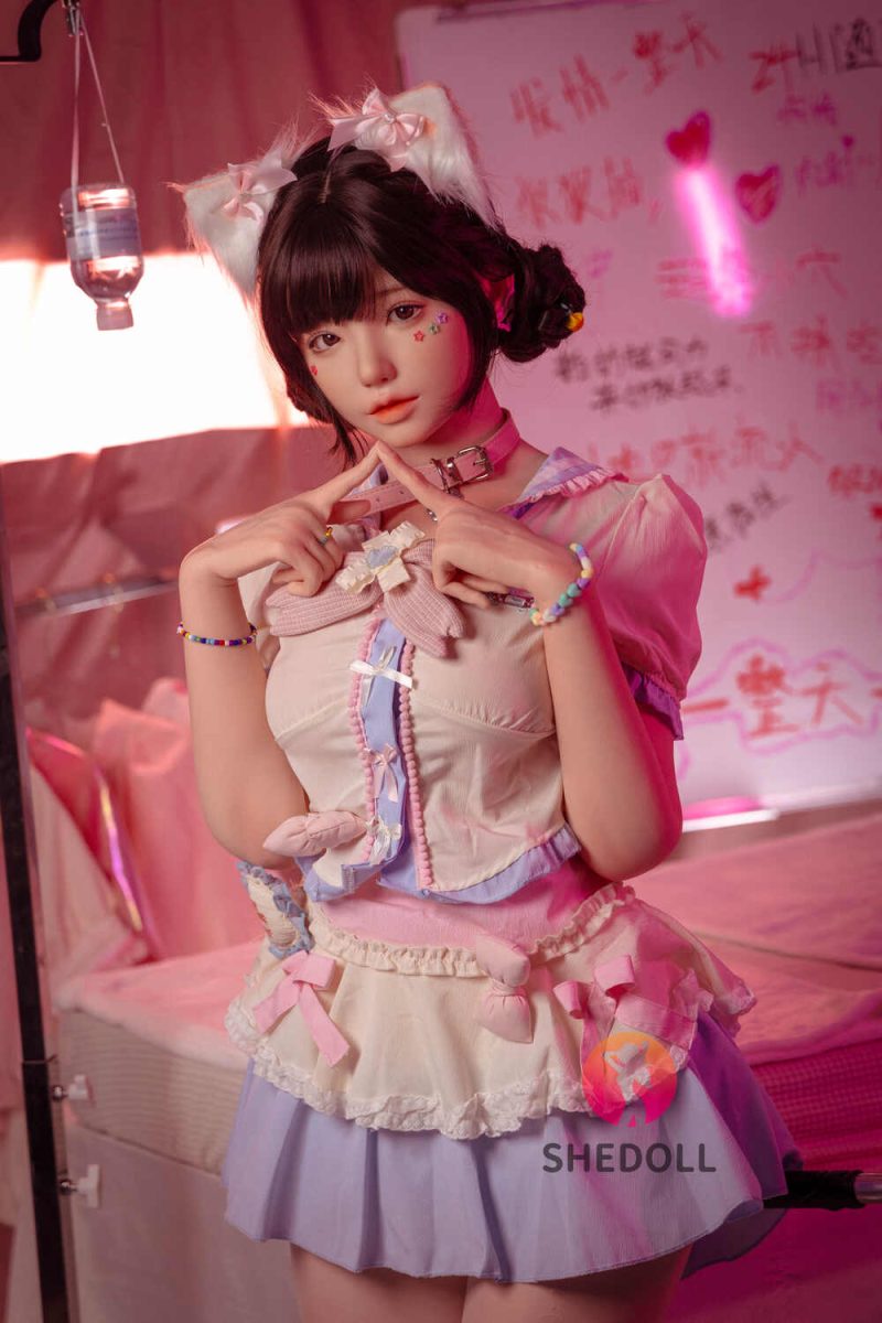 SHE 168cm5ft6 D-cup Silicone Head Sex Doll - Zhiyuan at rosemarydoll