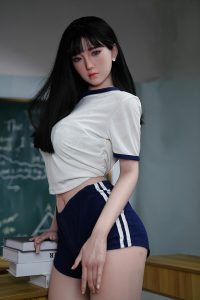JX 170cm5ft7 D-cup Silicona Cabeza Sex Doll - Sora en rosemarydoll